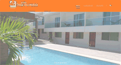 Desktop Screenshot of hotelvillaescondida.com